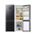 Lodówka Lodówka Samsung RB34C775CB1 EF No Frost 185,3cm Grafitowa Stal Komora Zero Metal Cooling AI 340L